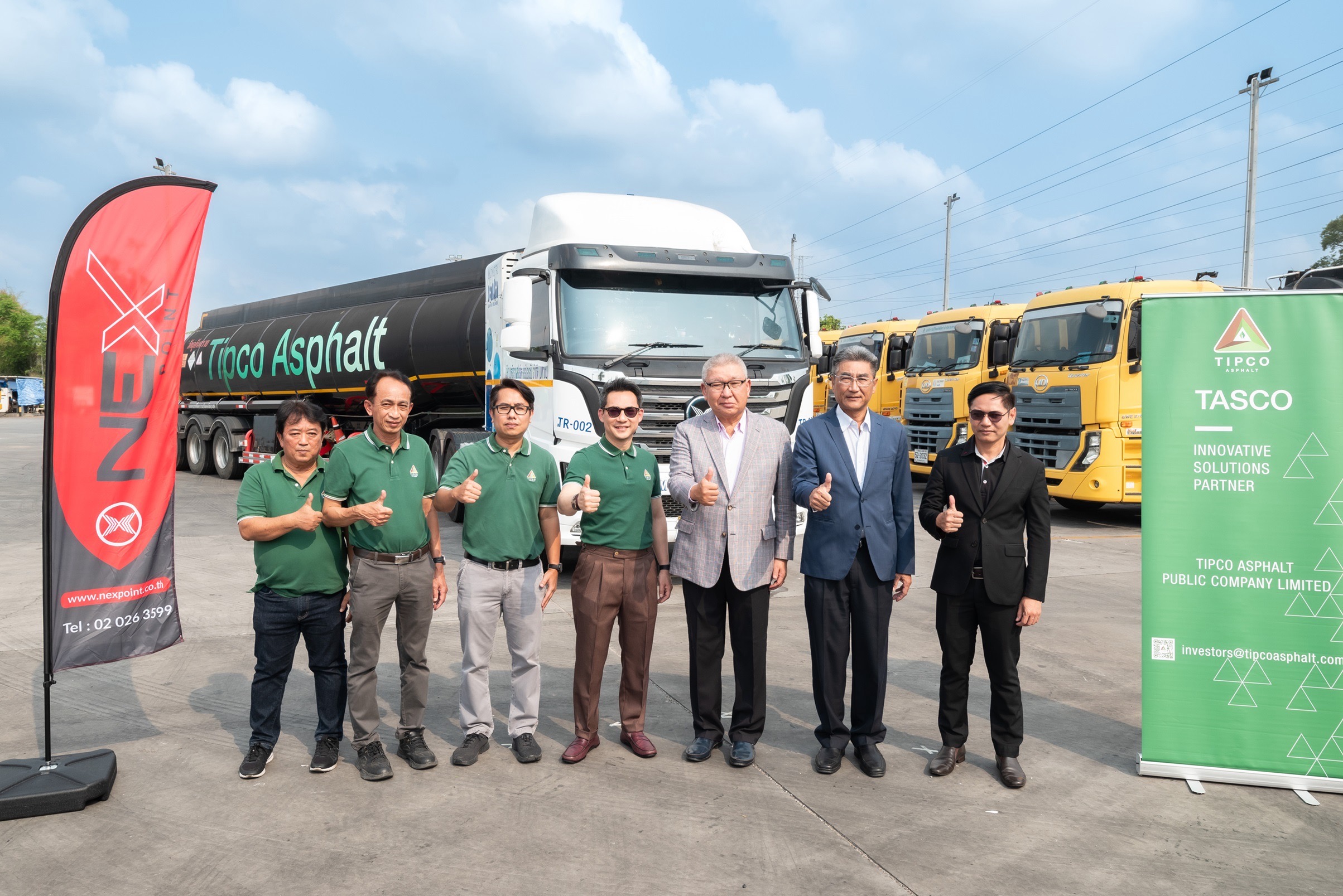 NEX ร่วมกับ TASCO ใช้รถหัวลากไฟฟ้า EV ชูระบบขนส่ง Green Logistics - www ...